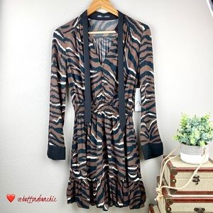 ZARA Print Mini Dress, Small
